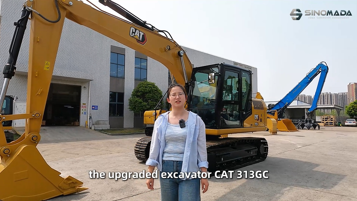 CATERPILLAR 313GC | Compact Yet Mighty Crawler Excavator