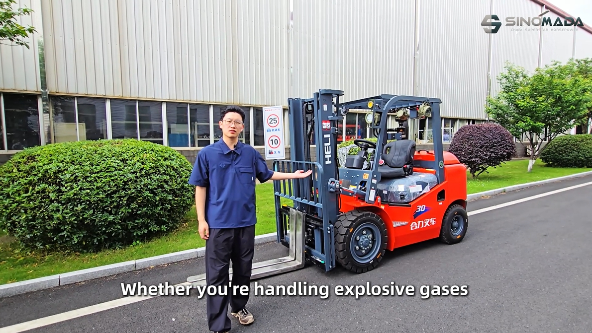 Explosion Proof Efficiency with HELI CPCD30FB Forklift