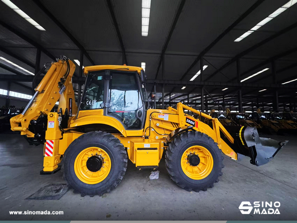 Russia - 1 Unit SHANMON 388H Backhoe Loader