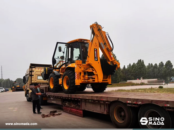 Russia - 1 Unit SHANMON 388H Backhoe Loader